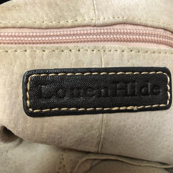 LOUENHIDE Dark Chocolate Brown Vegan Leather Bucket Bag Purse - Picture 3 of 13